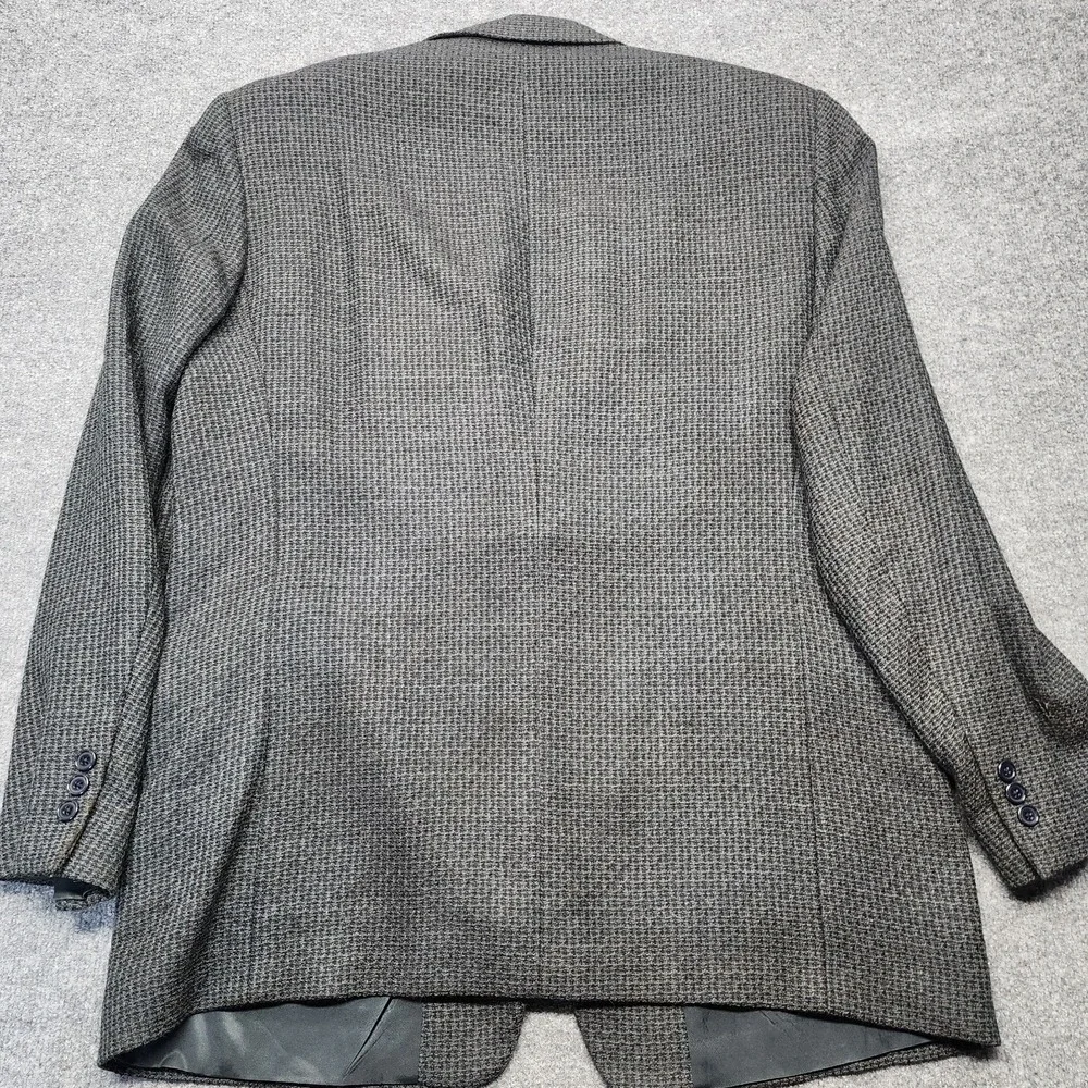 Givenchy Monsieur Men's Tweed Sport Coat Size 46 Long Wool & Alpaca Wool